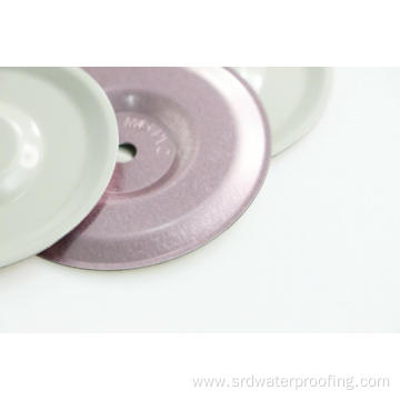 Coated PVC Pink Round Plate/Wahser